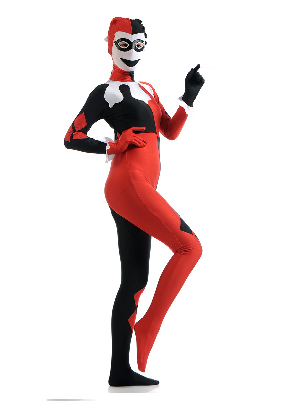 Harley Quinn Cosplay Costume Halloween Zentai 15112086